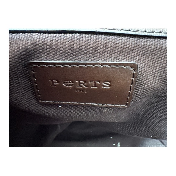Ports 1961 Brown  Leather Travel Bag - Picture 6 of 10
